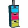 Organizador De Estantería Colgante Meori Mini 3er -möbel affär 140801 1073633