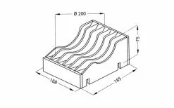 Froli Portaplacas -möbel affär 15553 162