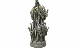 BERGER Minisecador Rotativo De Plástico De 10 Brazos Con Pinzas