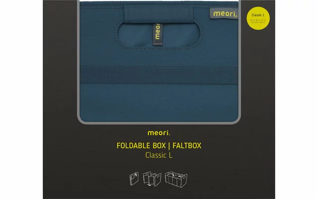 Caja Plegable Meori Classic Kiwi Verde Grande 30 Litros 9 Caja Plegable Meori Classic Kiwi Verde Grande 30 Litros - Imagen 7