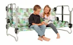 Litera Disc-O-Bed Kid-O-Bunk Con Patrón De Bloques -möbel affär 277743 2290865 1