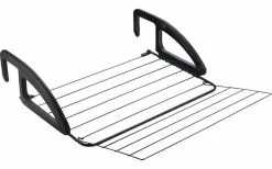 Metaltex Bries Calefacción Y Balcón Secador De Ropa Azul / Blanco