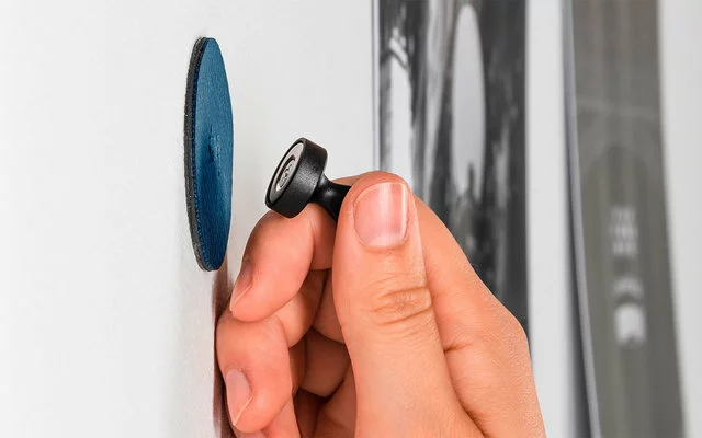 Gancho Magnético Silwy Flex Incl. Almohadillas Metálicas De Nano Gel De 5 Cm. 8 Pcs. Negro 4 Gancho Magnético Silwy Flex Incl. Almohadillas Metálicas De Nano Gel De 5 Cm. 8 Pcs. Negro - Imagen 2