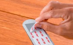 Silwy Barra Metálica Magnética De 25 Cm Con Revestimiento De Cuero Negro -möbel affär 337100 2618297 2