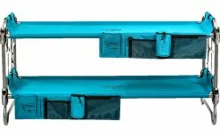 Disc-O-Bed Kid-O-Bunk Litera Para Niños Incl. Bolsillos Laterales Rojo / Plata