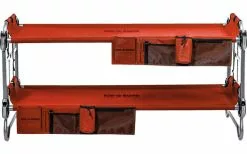 Disc-O-Bed Kid-O-Bunk Litera Para Niños Incl. Bolsillos Laterales Rojo / Plata -möbel affär 378506 2375672