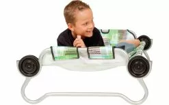 Disc-O-Bed Kid-O-Bed Cama De Campamento Para Niños Con Patrón De Bloques 156,5 X 70 Cm