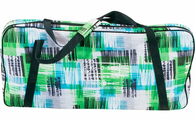 Disc-O-Bed Kid-O-Bed Cama De Campamento Para Niños Con Patrón De Bloques 156,5 X 70 Cm 4 Disc-O-Bed Kid-O-Bed Cama De Campamento Para Niños Con Patrón De Bloques 156,5 X 70 Cm - Imagen 2