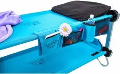 Disc-O-Bed Kid-O-Bunk Litera Para Niños Incl. Bolsillos Laterales Azul / Plata -möbel affär 378641 2375573 1