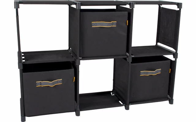 Bo-Camp Industrial Zwart Cómoda Incl. 3 Cajas De Almacenamiento 4 Bo-Camp Industrial Zwart Cómoda Incl. 3 Cajas De Almacenamiento - Imagen 2