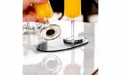 Silwy Metal Nano Gel Placematográfico Aspecto Cuero 40 Cm Negro -möbel affär 435600 3104145