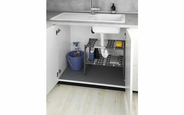 Wenko Anti Slip Mat Siero 120 X 50 Cm Gris 6 Wenko Anti Slip Mat Siero 120 X 50 Cm Gris - Imagen 4