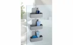 Wenko Shower Caddy Mod. Barcelona Gris -möbel affär 487844 3484416 2