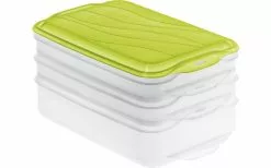 Rotho Foodcenter Rondo Caja De Conservación De La Frescura De 3 Piezas -möbel affär 489108 3183869