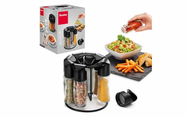 Metaltex Especiero-8 Blanco 3 Metaltex Especiero-8 Blanco