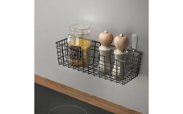 Metaltex Koala Lava Cesta Multiusos 33 X 12 X 9 Cm Plata Metálico 3 Metaltex Koala Lava Cesta Multiusos 33 X 12 X 9 Cm Plata Metálico