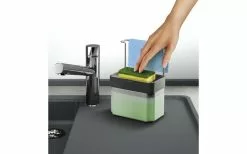 Dispensador De Jabón Metaltex Sponge-Tex 0,75 Litros Gris -möbel affär 497297 3340683