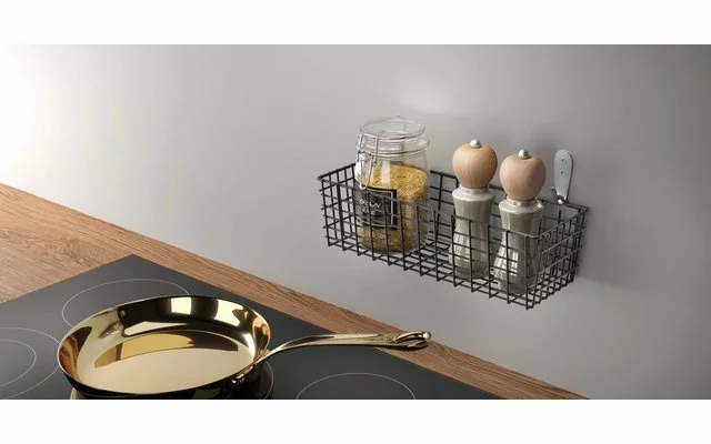 Cesta Multiusos Metaltex Koala Lava 33 X 12 X 9 Cm Negro Mate 4 Cesta Multiusos Metaltex Koala Lava 33 X 12 X 9 Cm Negro Mate - Imagen 2