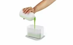 Dispensador De Jabón Metaltex Sponge-Tex 0,75 Litros Gris -möbel affär 497582 3340713