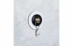 Silwy The One Magnet Hook Incl. Metal Nano Gel Pad Blanco / Negro