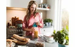 Mepal Omnia Tarro Rectangular 700 Ml Verde Nórdico -möbel affär 502577 3435339