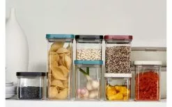 Tarro Rectangular Mepal Omnia 700 Ml Negro -möbel affär 504359 3435288 1