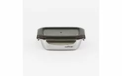 Cuitisan Tarro De Acero Inoxidable Con Tapa De Clip Cuadrado 300 Ml -möbel affär 532860 3499996