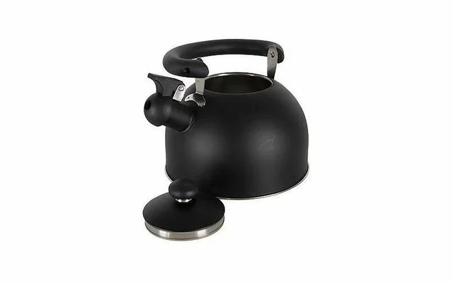 Bo-Camp Industrial Quimby Whistling Kettle 2,5 Litros Negro 3 Bo-Camp Industrial Quimby Whistling Kettle 2,5 Litros Negro