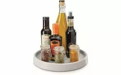 Metaltex Giro Estante Giratorio/ Redondo De Cocina 28x4 Cm Gris