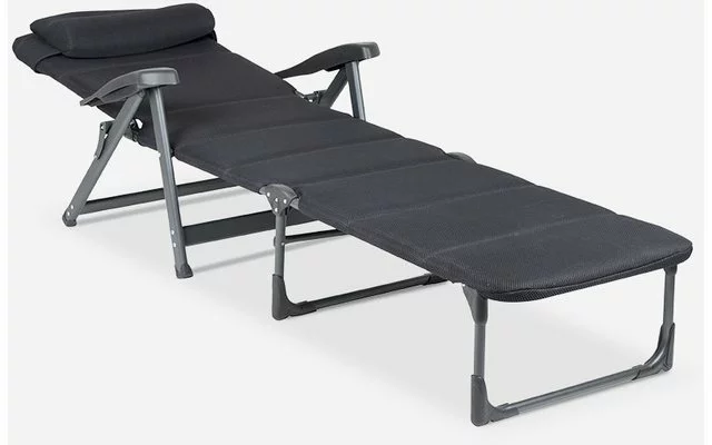 Tumbona Crespo Air Deluxe Sun Lounger Gris Oscuro 3 Tumbona Crespo Air Deluxe Sun Lounger Gris Oscuro