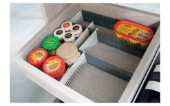 Purvario By Dörr Purvario Pure Light Edition Juego De Rieles De Almacenamiento Para Cajones 8 Piezas Antracita / Gris -möbel affär 572594 3908158