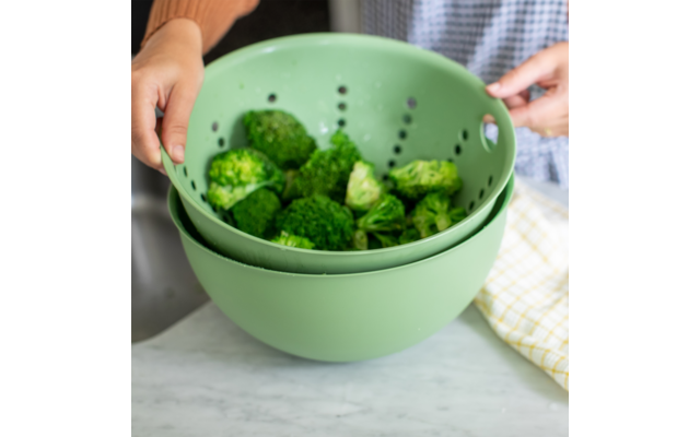 Colador Koziol Palsby Nature Gris Ceniza 7 Colador Koziol Palsby Nature Gris Ceniza - Imagen 5