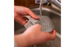 Rollo De Cocina Lavable Chinchilla Madera Celulosa Y Algodón Gris -möbel affär 599767 4445359