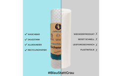 Rollo De Cocina Lavable Chinchilla Madera Celulosa Y Algodón Gris -möbel affär 599771 4445367