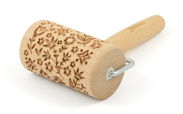 Folkroll Rodillo De Masa Folk Floral, Mini 4 Folkroll Rodillo De Masa Folk Floral, Mini - Imagen 2