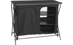 Wecamp Exclusive S3 Camping Cabinet Con 3 Estantes Negro -möbel affär 646020 4557708