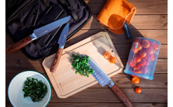 Juego De Cuchillos Gourmet GSI Rakau Que Incluye Tabla De Cortar Y Afilador De Cuchillos 7 Piezas -möbel affär 659280 4582203