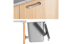 Papelera Metaltex-tex Naranja -möbel affär 737120 4966172