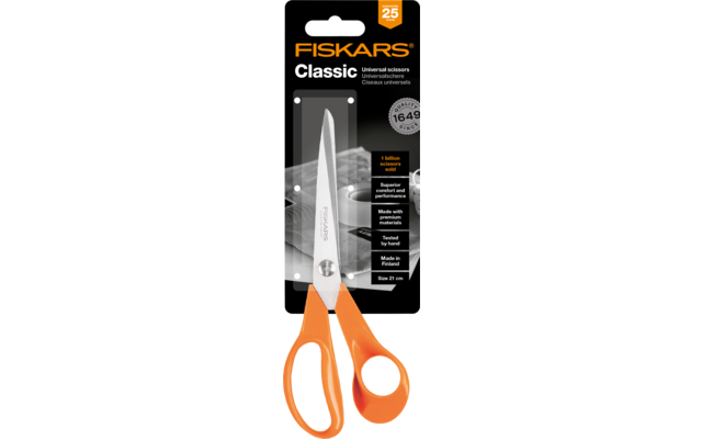 Tijeras Fiskars Classic Universal 21 Cm 4 Tijeras Fiskars Classic Universal 21 Cm - Imagen 2