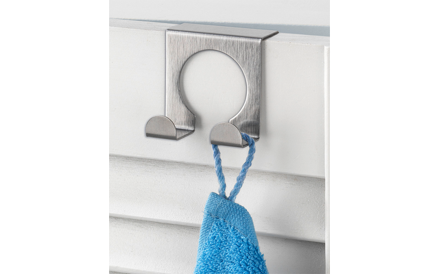 Wenko Puerta Doble Gancho Acero Inoxidable 3 Wenko Puerta Doble Gancho Acero Inoxidable